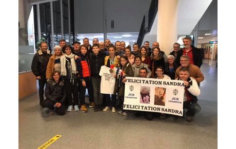 arrivée de SANDRA